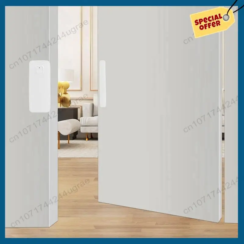 

-A15I Tuya Door Magnetic Alarm, Anti-Theft Alarm, WIFI APP Door Magnetic Opening Reminder Remote Alarm Easy To Use
