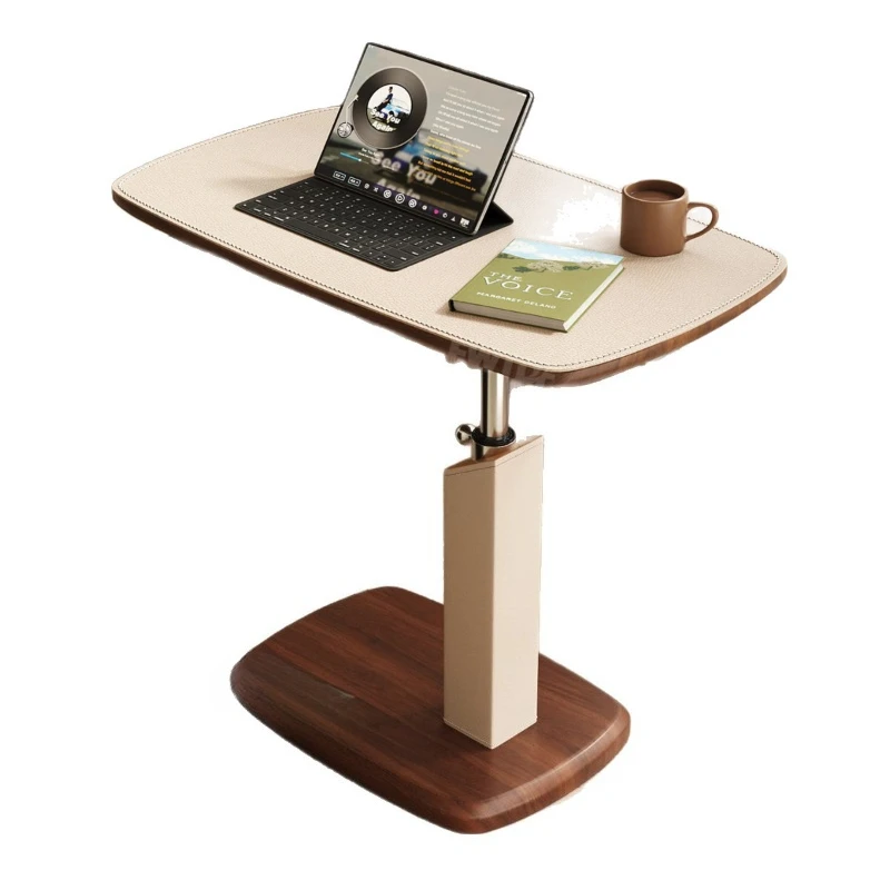 Movable coffee table, living room, sofa side, small apartment, medieval style bedroom, rotating lifting bedside table