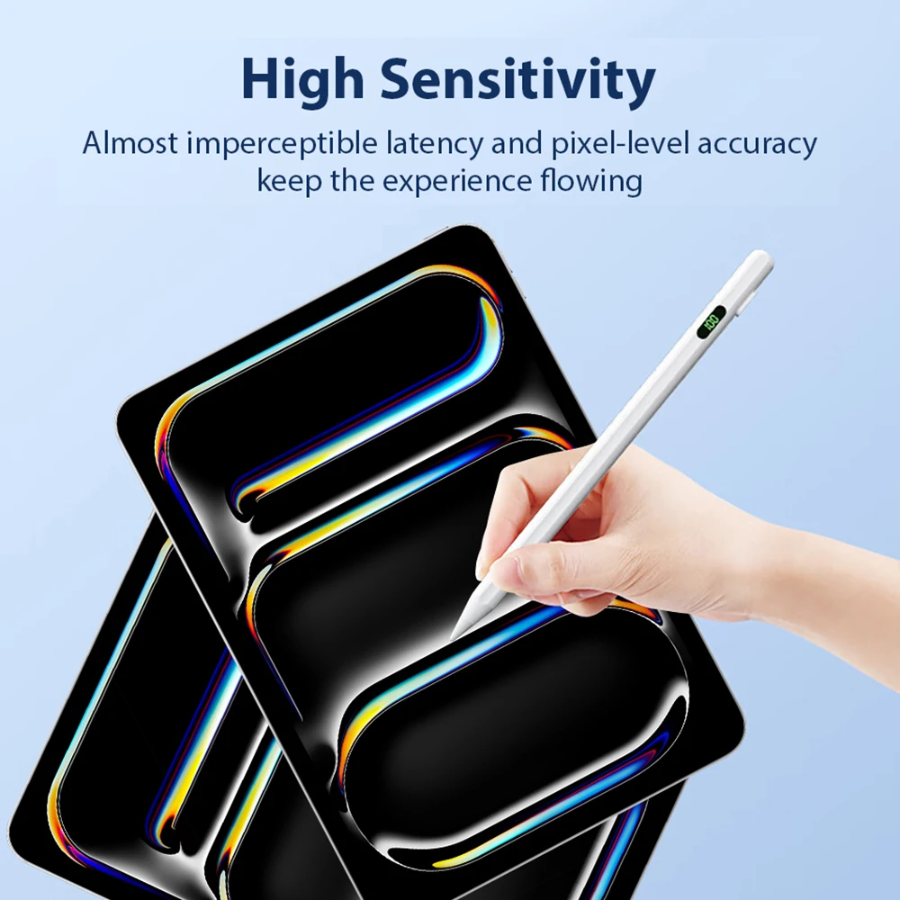 Universal Stylus With Rechargeable Power Screen For Tablets,Phones,Stylus,For IOS,Android,IPad,Apple Pencil 2