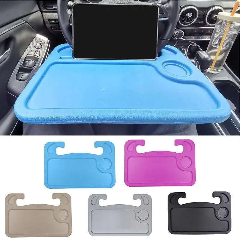 Car Food Trays For Eating 2 In 1 Car Tray Table Car Seat Tray Car Essentials For Women Automotive Exterior Accessories With