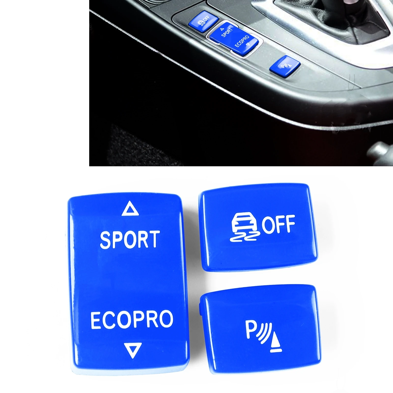 Gear Shift Position Panel Button Cap Sport-Ecopro Off P Switch For BMW 1 2 3 4 Series F20 F21 F22 F23 F30 F31 F34 F32 F33 F36