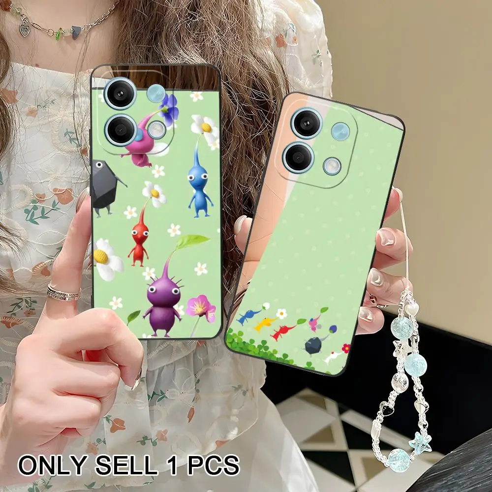 Game Pikmin Bloom Phone Case for POCO M7 M6 M5 M4 M3 X8 X7 X6 X5 X4 X3 Pro GT 5G Soft TPU Shockproof Cover view 5