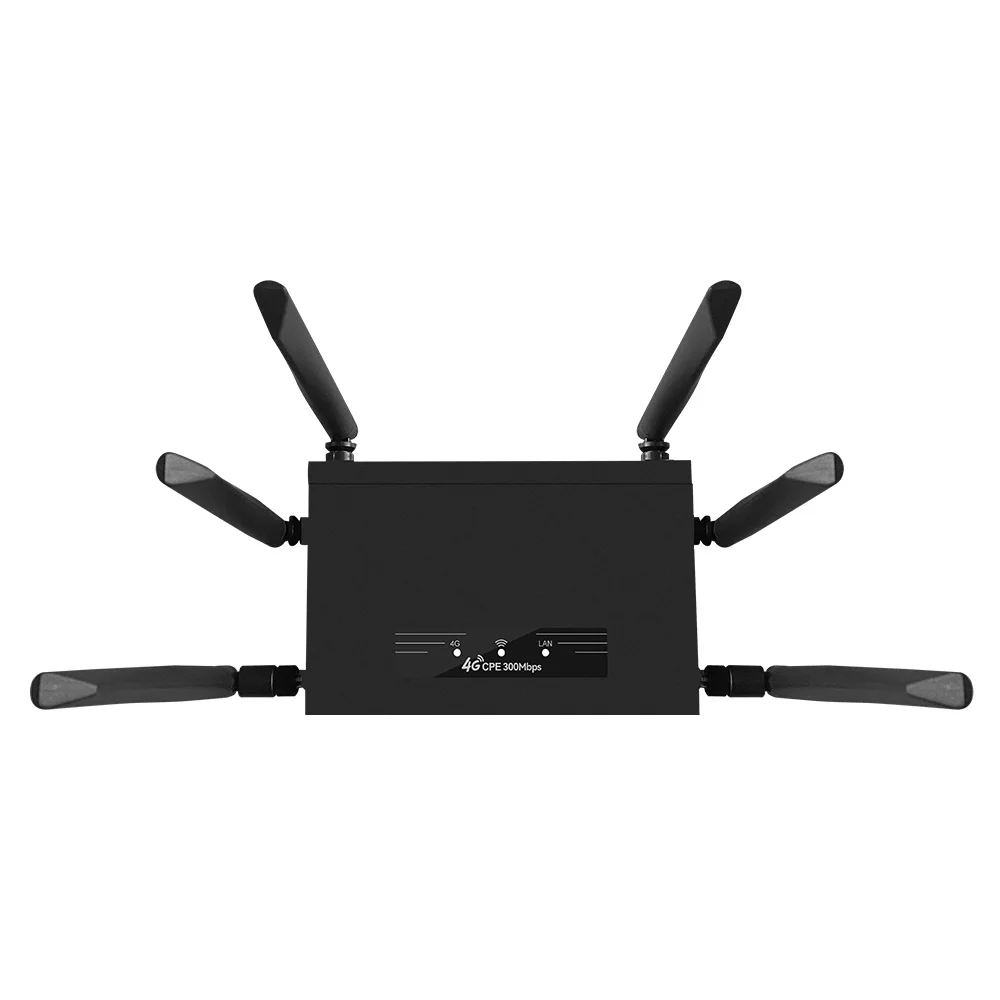 JODUXE R611 PRO 4G LTE WiFi Router Wi-Fi 6 300Mbps Global Coverage Metal-Bodied Band Locking APN Customization IMEI Modification