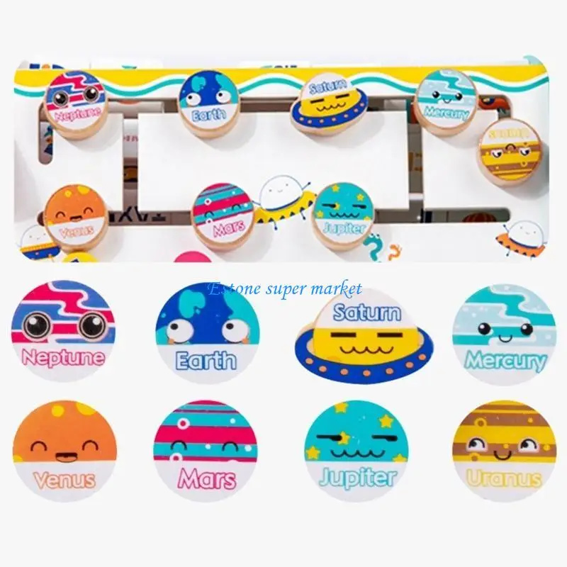 

090B Wooden Toy for Kindergarten Kids BusyBoard Learning Toy Children Hand-Eye Coordination Education Playsets