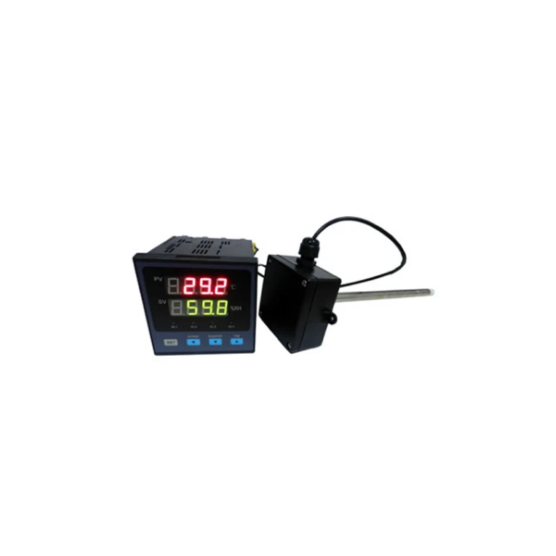 2026 HTC416 LED Digital Display IP65 Rated Serial Port Enabled Dual Control Temperature Humidity Monitor Intelligent Controller