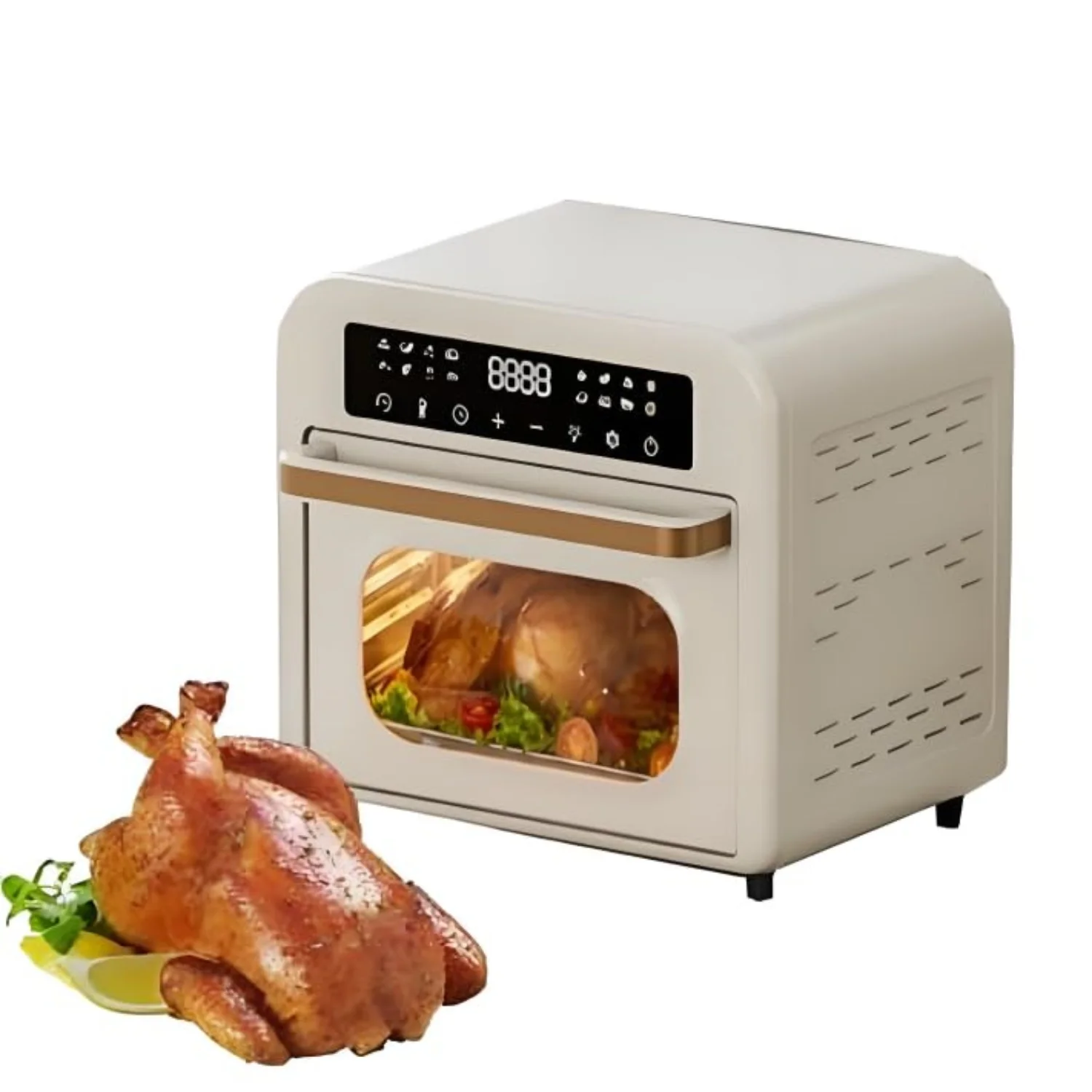 

1300W Air Fryer Oven Combo 16 Smart Menus 7 in 1 Multifunctional Large Capacity Air Fryer Baking Oven Grill Machine