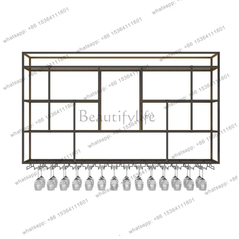 Drinks Tall Alcohol Cabinet Shelves Nightclub Nordic Storage Display Cabinet Cocktail Modern Arredamento Bar Bar Furniture