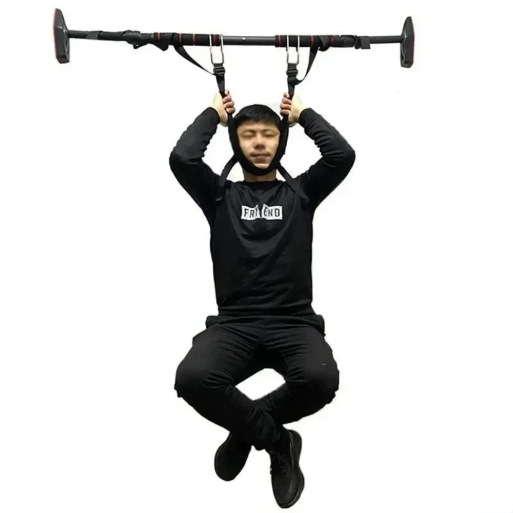 Household Cervical Neck Stretcher Massager Adjustable Suspension Spine Horizontal Bar Suspension Tractor Cervical Traction Belt