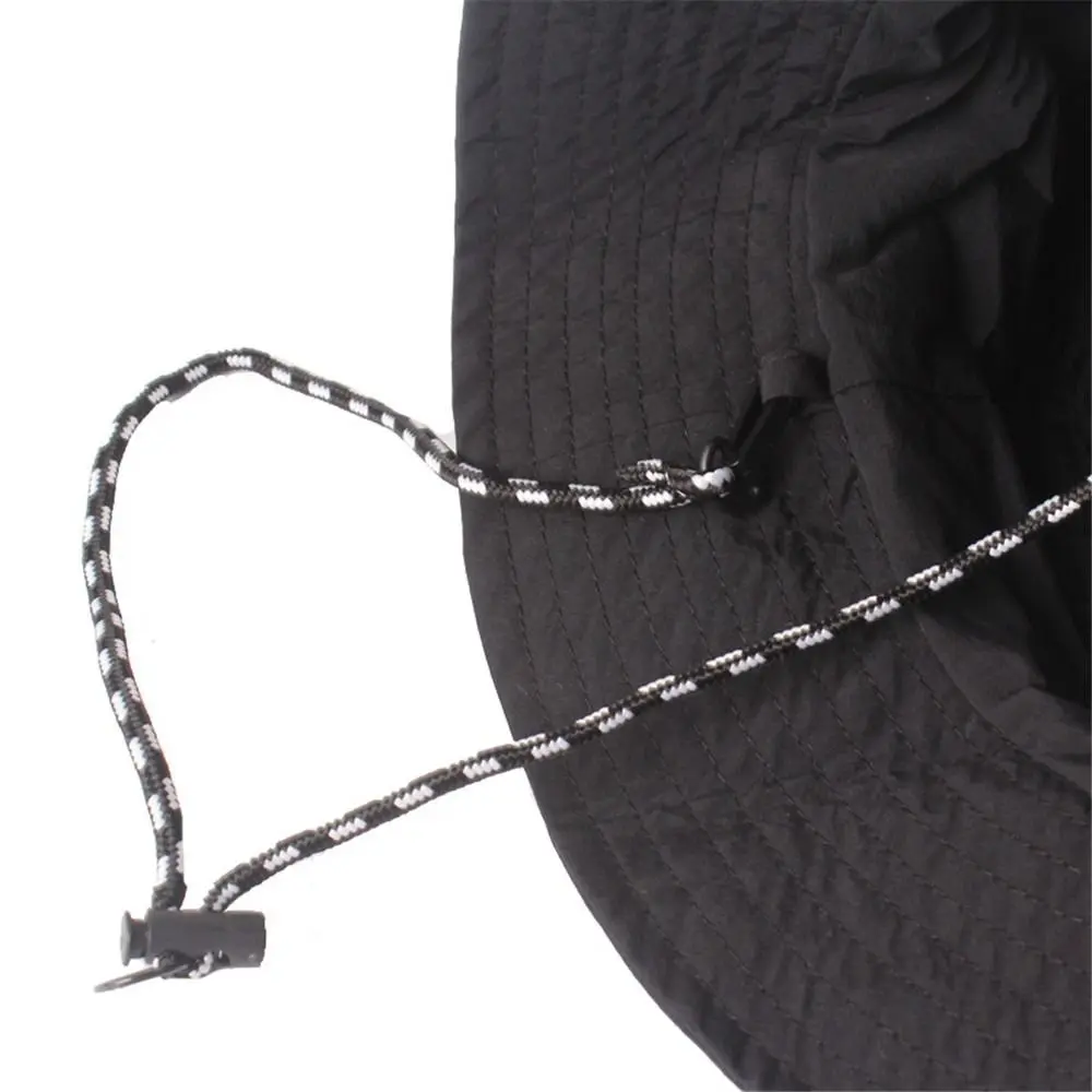 Summer Waterproof Bucket Hat Storage Bag Quick-drying Fishing Cap Portable Anti-UV Sun Hat Camping Hiking