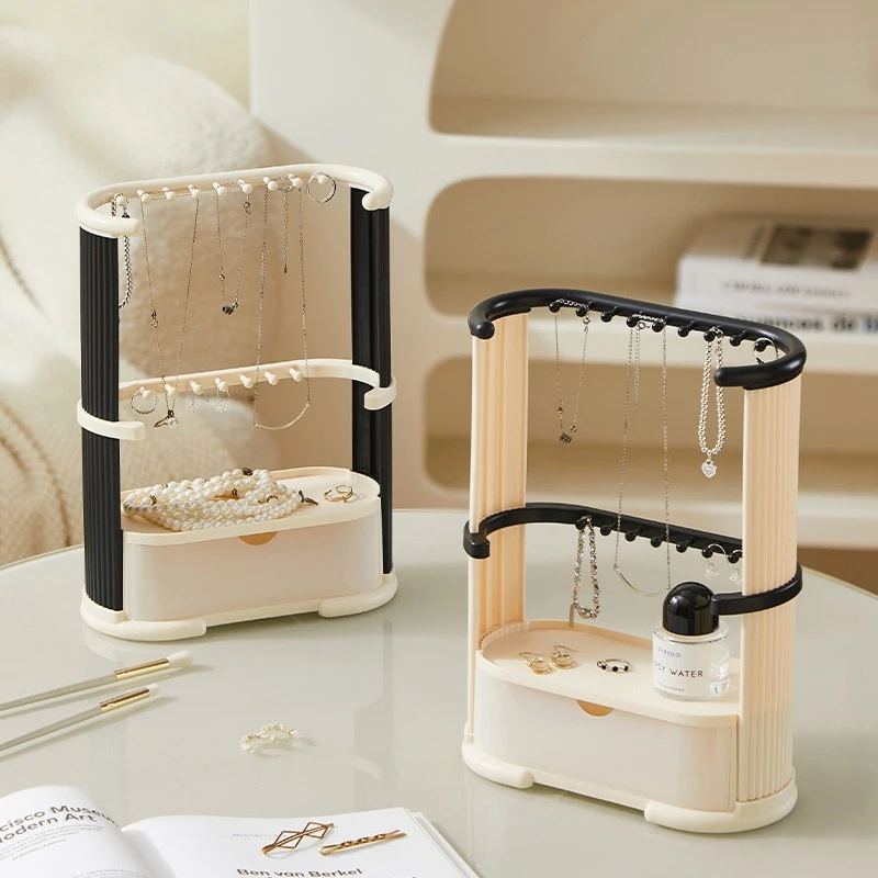 

Necklace Organizer Desktop Jewelry Display Stand Hanging Jewelry Ring Hanger Jewelry Packing Earring Jewelry Organizer