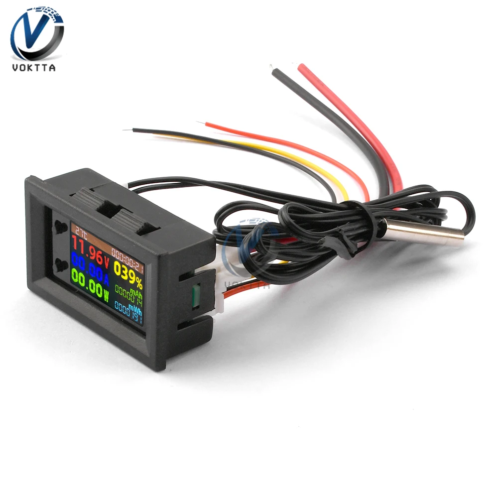 10A/50A/100A Multifunction Voltmeter Ammeter Digital Power Energy Meter Wattmeter DC Voltage Current Tester Electric Meter