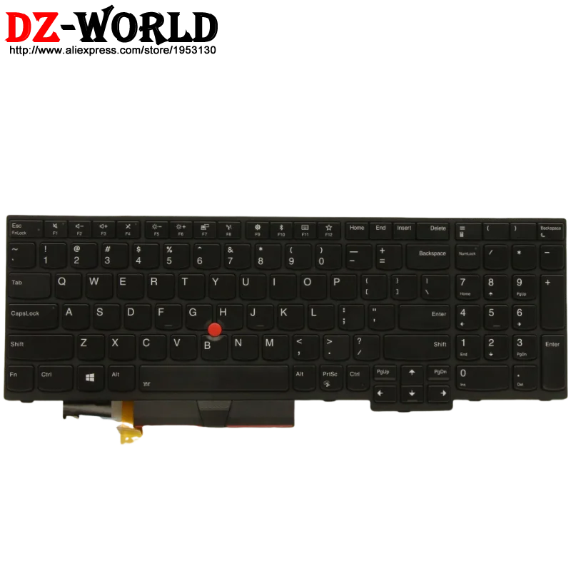 Imagem -06 - Teclado Retroiluminado Preto para Lenovo Thinkpad E580 E585 E590 T590 P53s L580 L590 P52 P72 P53 P73 01yp613 01yp716 01yp639 01yp604 01