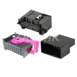 1 Set 18 Pin 5Q0 972 718A ECU 5Q0972718A Automobile Instrument Socket AC Assembly Car Conenctor 1-1355154-1 For GOLF Lamando