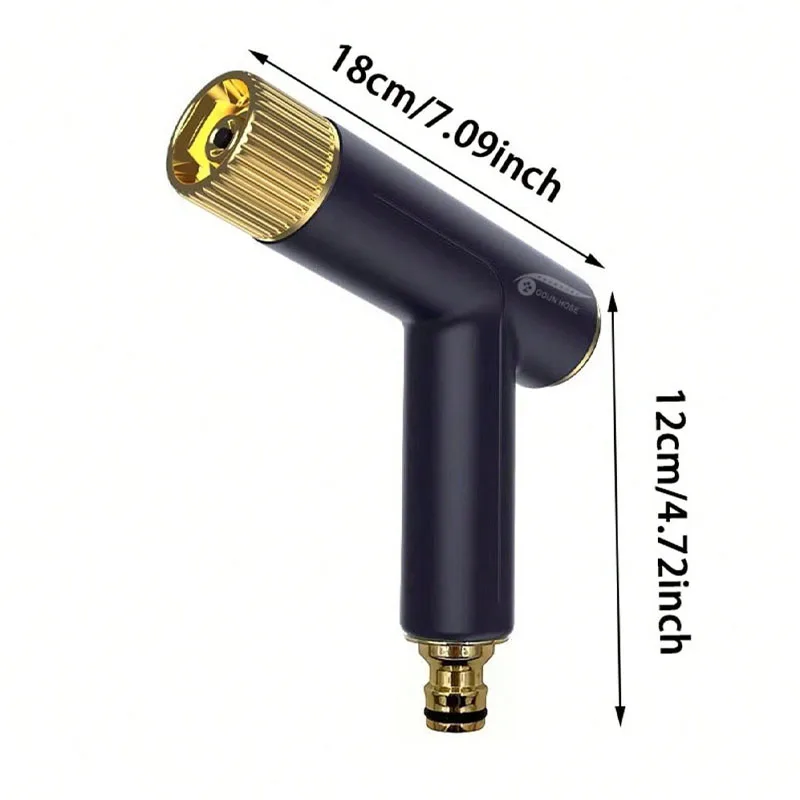 Portable Garden Spray Gun, Easy To Use By Pressing One Button, Adjustable Spray Mode, Used For Garden Irrigation