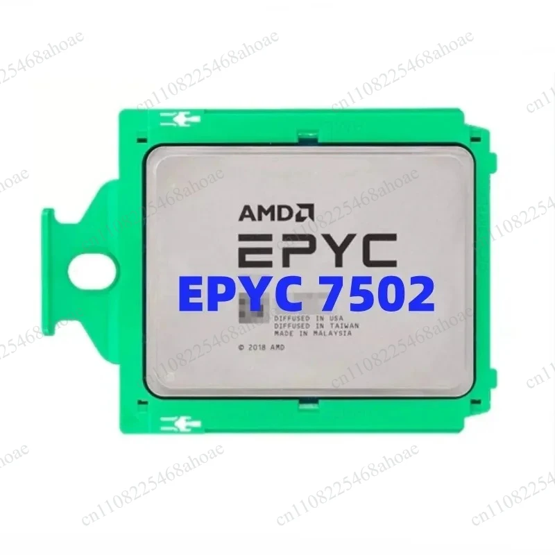 32‑Core EPYC 7502 Server Processor, 2.5GHz‑3.35GHz, Socket SP3 Support DDR4 RAM For Data Center Virtualization Server Build