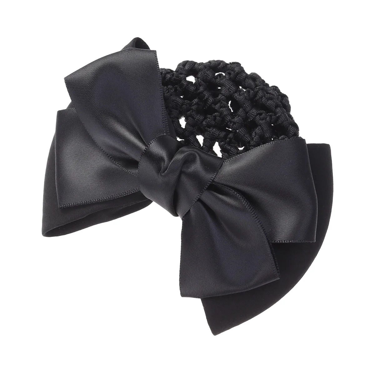 

Hair Accessory for Girls Barrettes Accessories Elastic Net Clip Bun Cover Clips