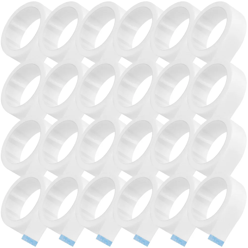 

20 Rolls Eyelash Extensions Tape Non Woven Fabric Breathable Lash Extension Supplies for Makeup Artists Salon Use Adhesive