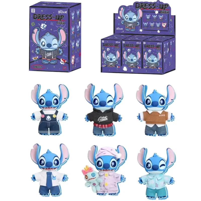 

Коллекционная серия игрушек TOP TOY Stitch: Сюрприз-бокс «Смена гардероба» из аниме «Лило и Стич», игрушки для детей, подарочные наборы-сюрпризы