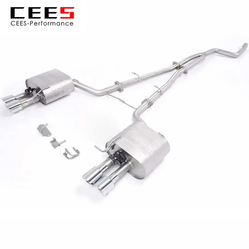 CEES Catback Exhaust for BMW 520/525/528 F10/F18 2.0T N20 2010-2017 Stainless Steel Exhaust Pipe Exhaust Valve Control