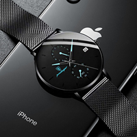 POEDAGAR Luxury Fashion Men Clock Waterproof Luminous Week Date Sports Man Wristwatch Stainless Steel Men's Quartz Watches Reloj