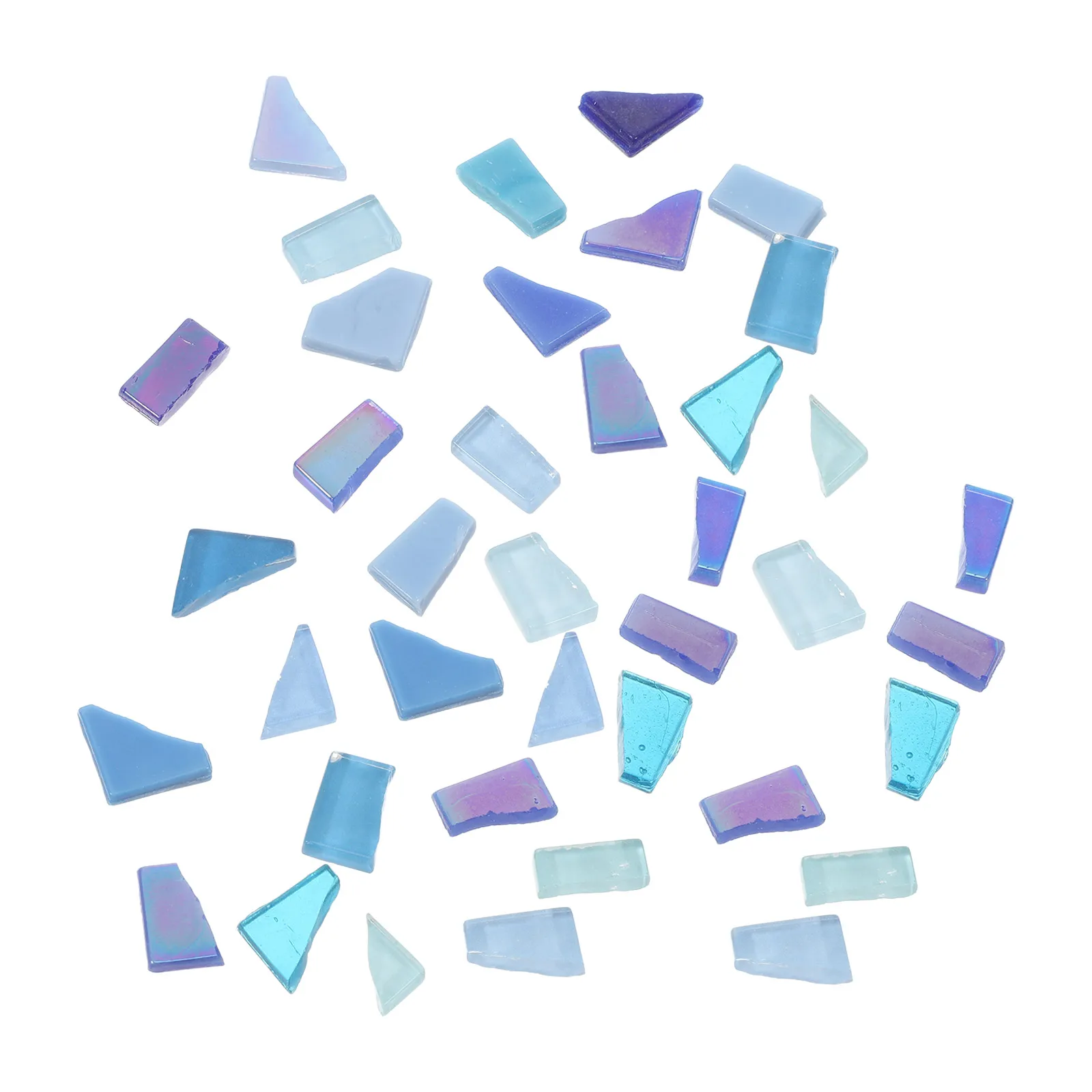 

Mosaic Glass Sheet Mini Tiles Square Crafts Mirror for Ceramic Frame Diy Materials