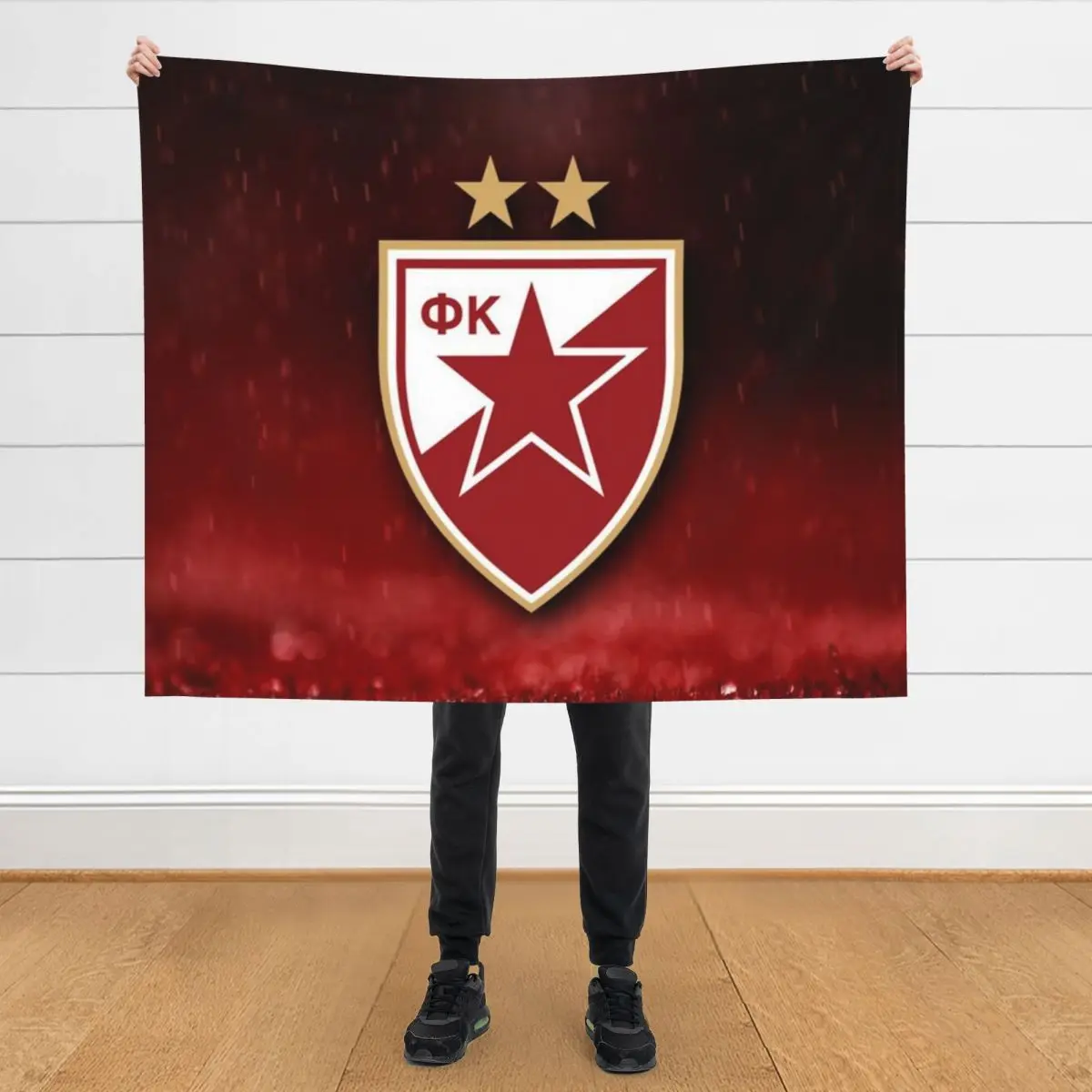 

Crvena Zvezda Beograd Throw Blanket christmas decoration halloween Shaggy Cute Plaid Blankets