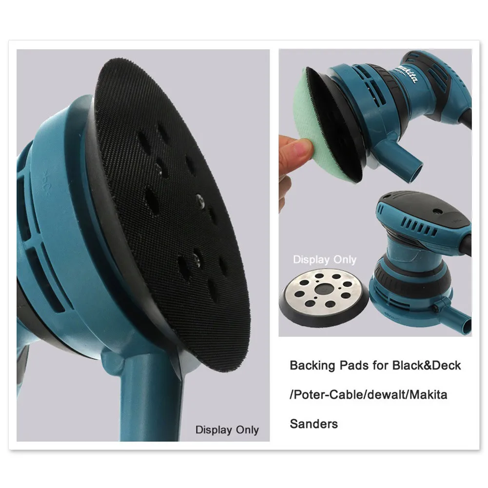 Sanding Solution Reliable Backing Pad Compatible with Various For 5 Inch Sanders Including the Entire BO Series