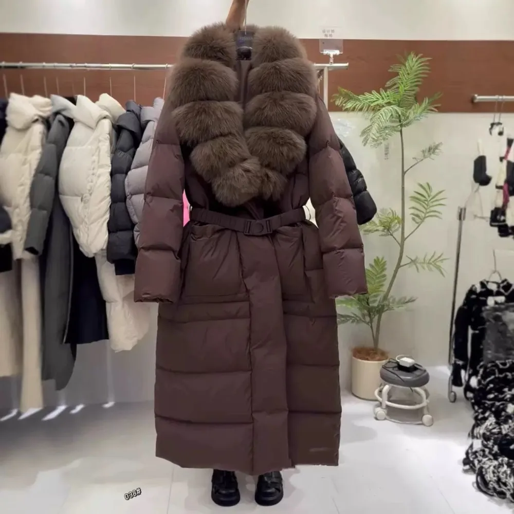 Dames donsjack Donsjas Lang dames winterdonsjack voor dames 2026 Luxe lichtgewicht gewatteerde dames premium bovenkleding