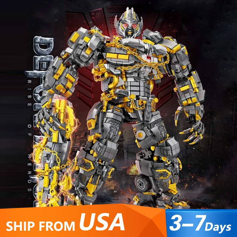 

2806PCS Technical MOC Mechanical Robot Building Blocks Classic Movie Armor Action Figure Model Bricks Toy Children Collect Gift