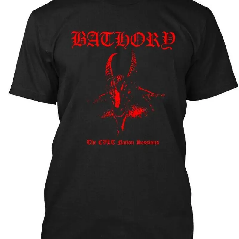 New Bathory The CVLT Nation Sessions Swedish Classic Vintage Logo T Shirt S 4XL