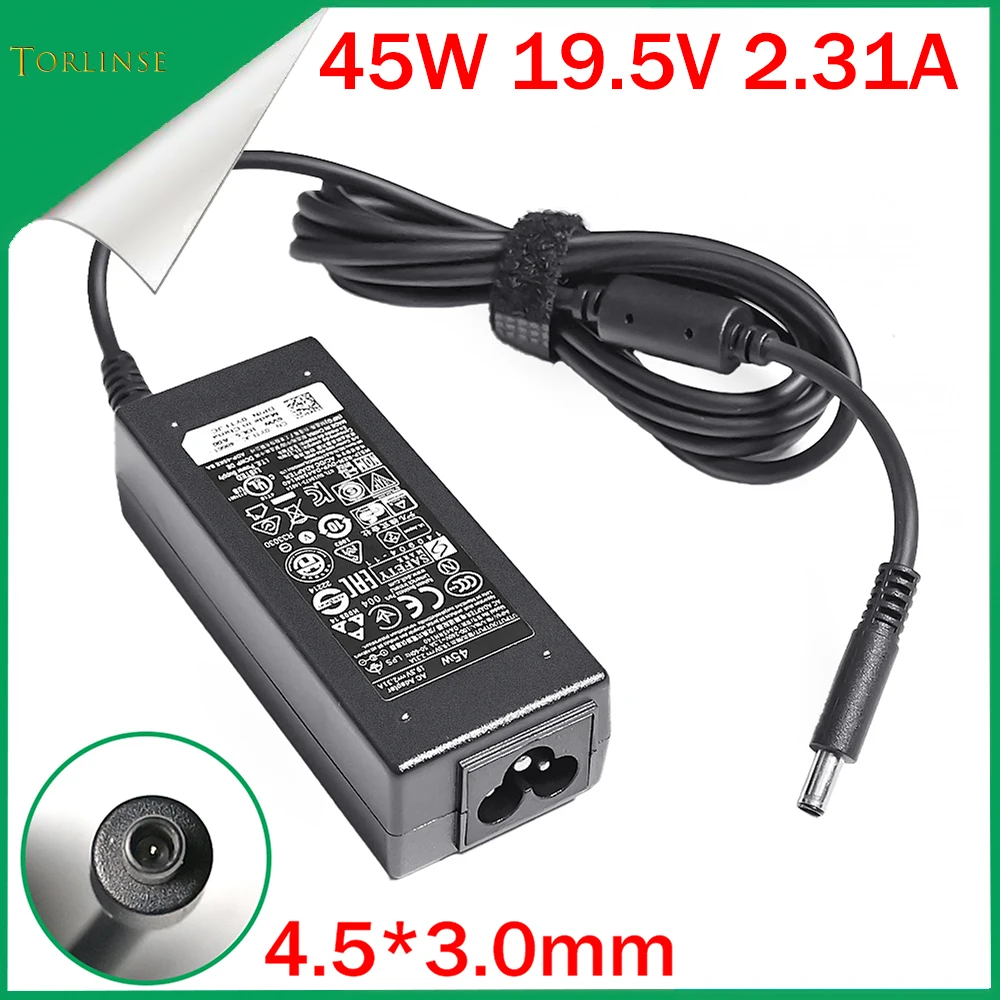 19.5V 2.31A 45W dizüstü Ac güç adaptörü Dell şarj cihazı Xps 12 13 13R 13Z 14 13-L321X 13-6928Slv 13-4040Slv fabrika doğrudan