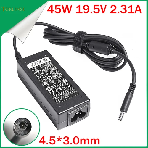 Imagen 1 del producto Cargador/adaptador de corriente alterna para ordenador portátil, 19,5 V, 2,31a, 45W, para Dell Xps 12, 13, 13R, 13Z, 14, 13-L321X, 13-6928Slv, 13-40Slv, directo de fábrica