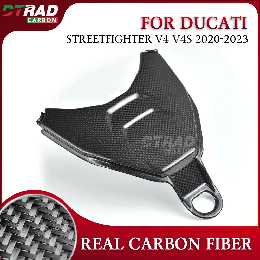 

For DUCATI Streetfighter V4 V4S 2020-2023 Carbon Fiber Rear Frame Bottom Tail Cover Fairing Kit Motorcycle Rear end seat panels