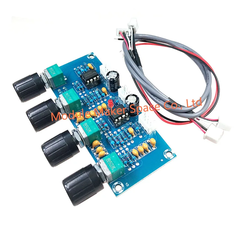 XH-A901 NE5532 Preamp Tone Control Board - Bass/Treble/Volume Adjustment, Hi-Fi Audio Preamplifier Module for Amplifier