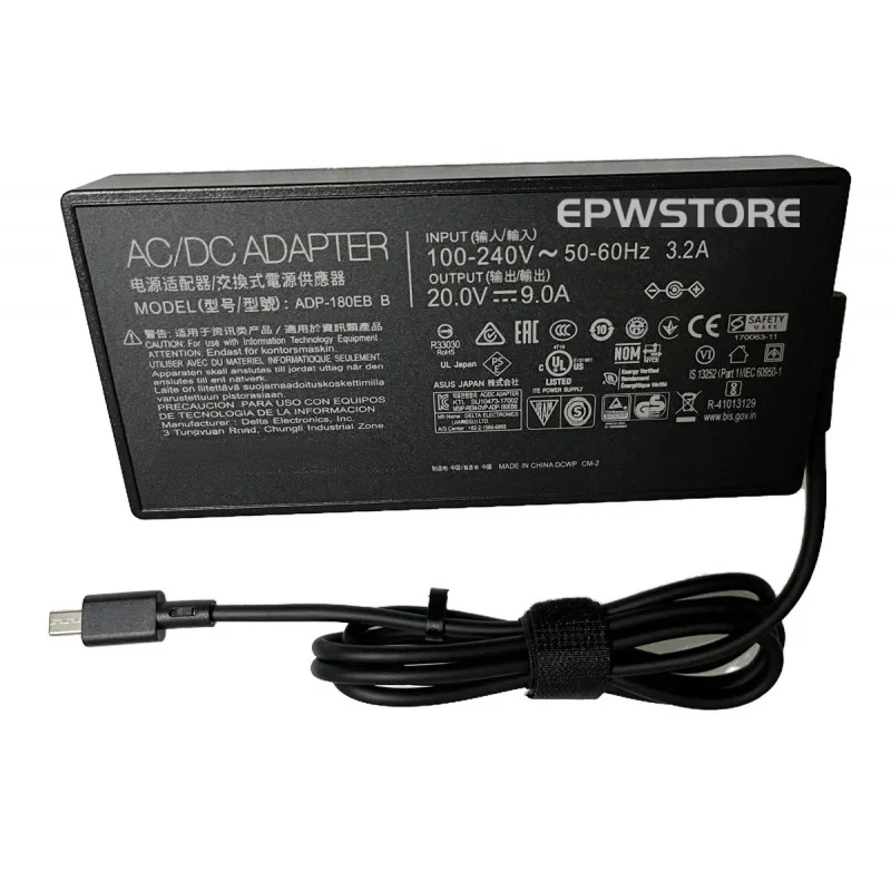 DD+20V 9A 180W AC Adapter Charger For ASUS ROG Zephyrus GA403UV-QS093W Laptop