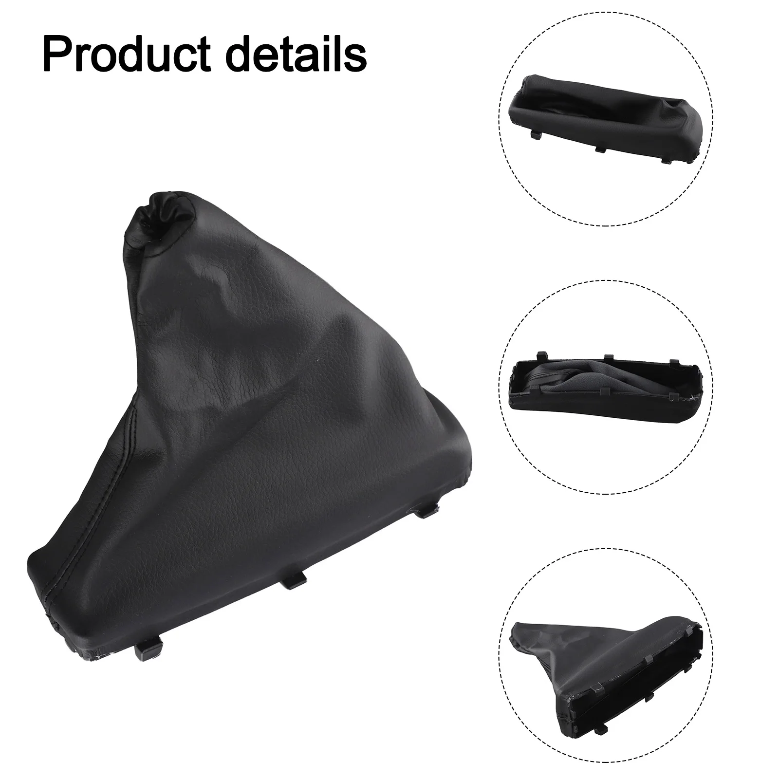 Parking Handbrake Boot Gaiter Black Leather Dust Cover Fit For Vauxhall Fit For Opel Fit For Vectra B 1995-2002 OEM 578511 Car I
