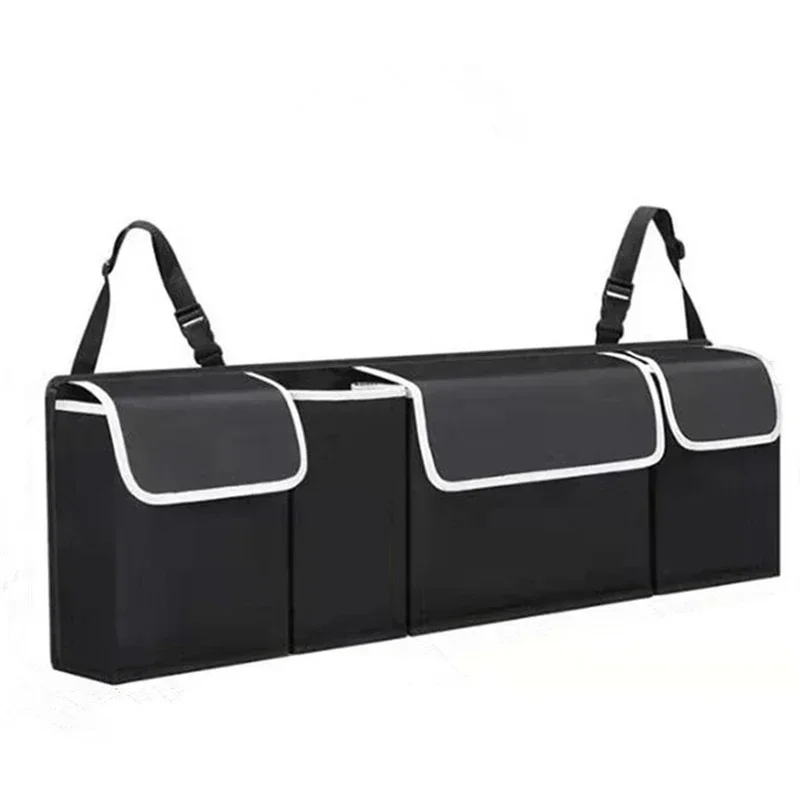 

Car Trunk Organizer Backseat Storage Bag High Capacity Multi-use Car Seat Back Organizers Automobile Interior