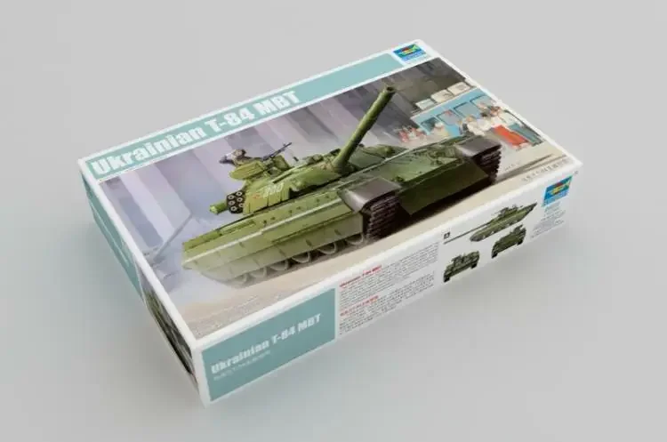 

Наборы моделей Trumpeter 09511, масштаб 1/35, украинский основной боевой танк T-84, сборка пластиковой модели, комплект