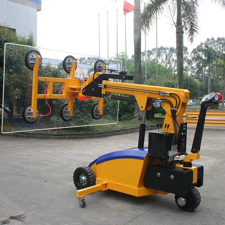 Easy Operation Lifting Equipment Electrical Glass Vacuum Lifter With Max 350 Kg Load Capacity