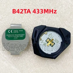 Keychannel-Télécommande de clé de voiture OEM B42TA, clé rabattable à 3 boutons, Toyota Yadditif, Hilux, Fortuner, CorTrustInnova, Crystal Vios