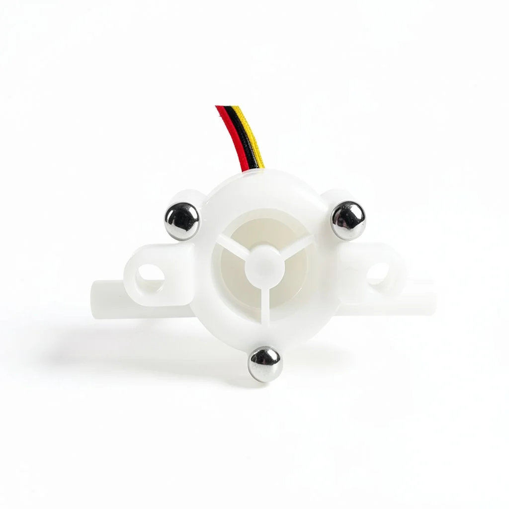 

MJ-HZ06S Inverted Hook Type 6mm POM Food Grade Water Heater Flow Sensor