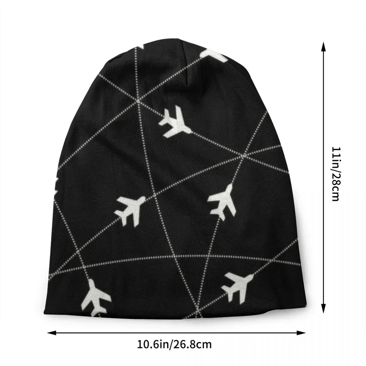 Air Traffic Controllers Skullies Beanies Caps Unisex Winter Knitted Hat Adult Fighter Pilot Aircraft Bonnet Hats Outdoor Ski Cap