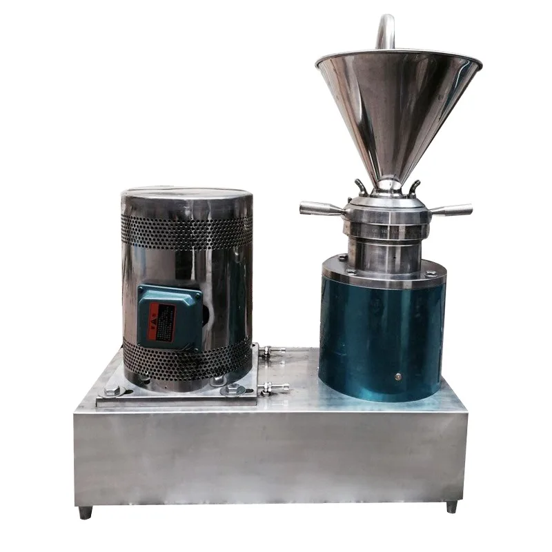 Colloid grinder, bean to stick cocoa production line, cocoa powder making machine