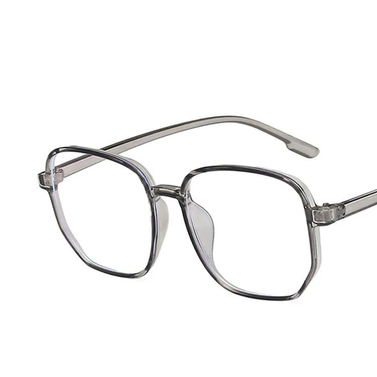 55894 trend Blau Licht Blockieren frauen Gläser Gaming Großen Rahmen TR90 Anti Ray Brillen Transparent Mode Brillen