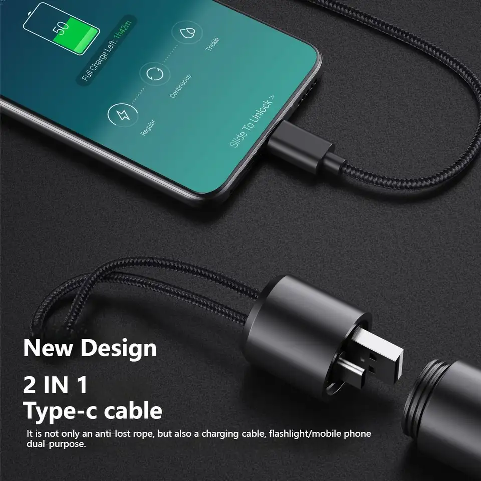 Philips كشاف LED مع شحن USB وبطارية 18650 و 4 أوضاع إضاءة كشاف قوي للدفاع عن النفس والتخييم - 5