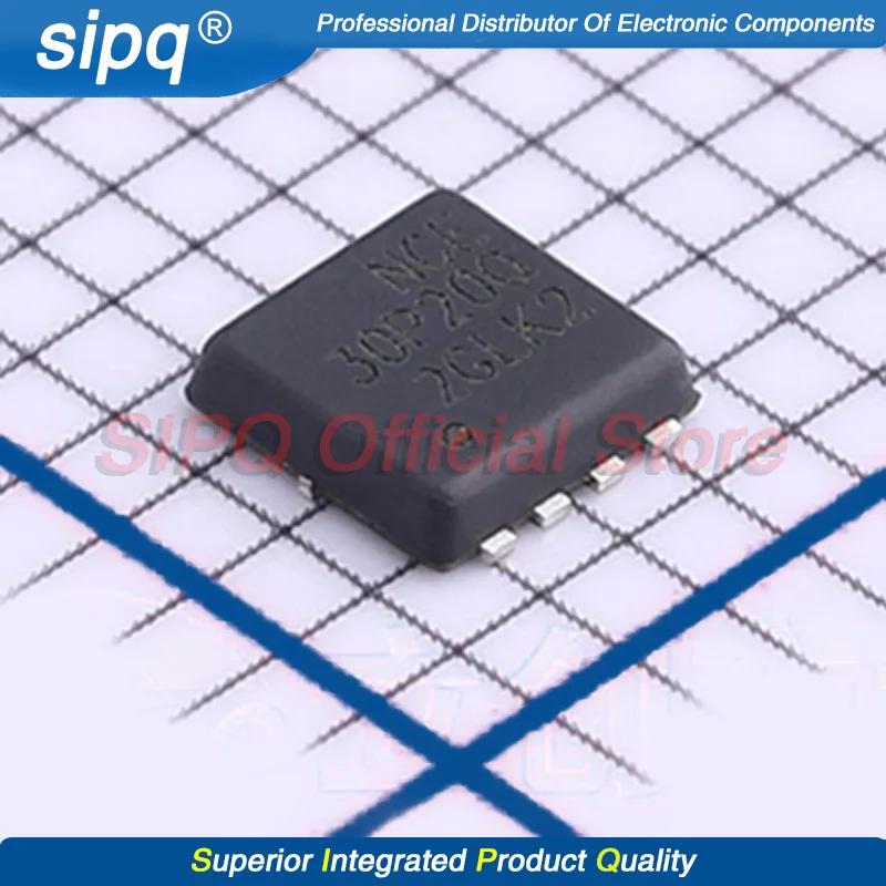 10PCS/LOT NCE30P20Q 30V 20A 11.5MΩ@10V,15A 35W 1.5V@250UA P CHANNEL PDFN3333-8 MOSFETS Brand New and Original In Stock