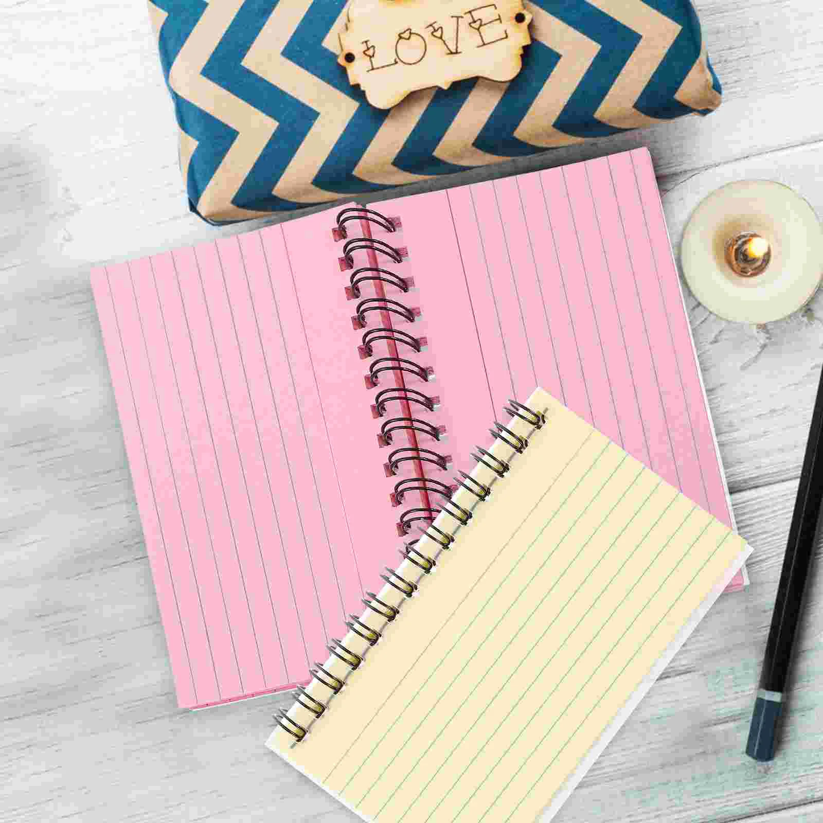 3 Pcs Notebooks Index Papers Study Cards Flash Speech Notepads for Writing Travel