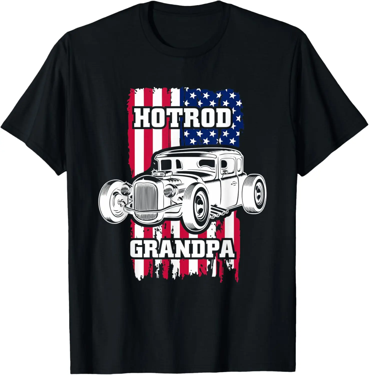 

Мужская футболка Hot Rod Grandpa American Vintage Tuning Mechanic