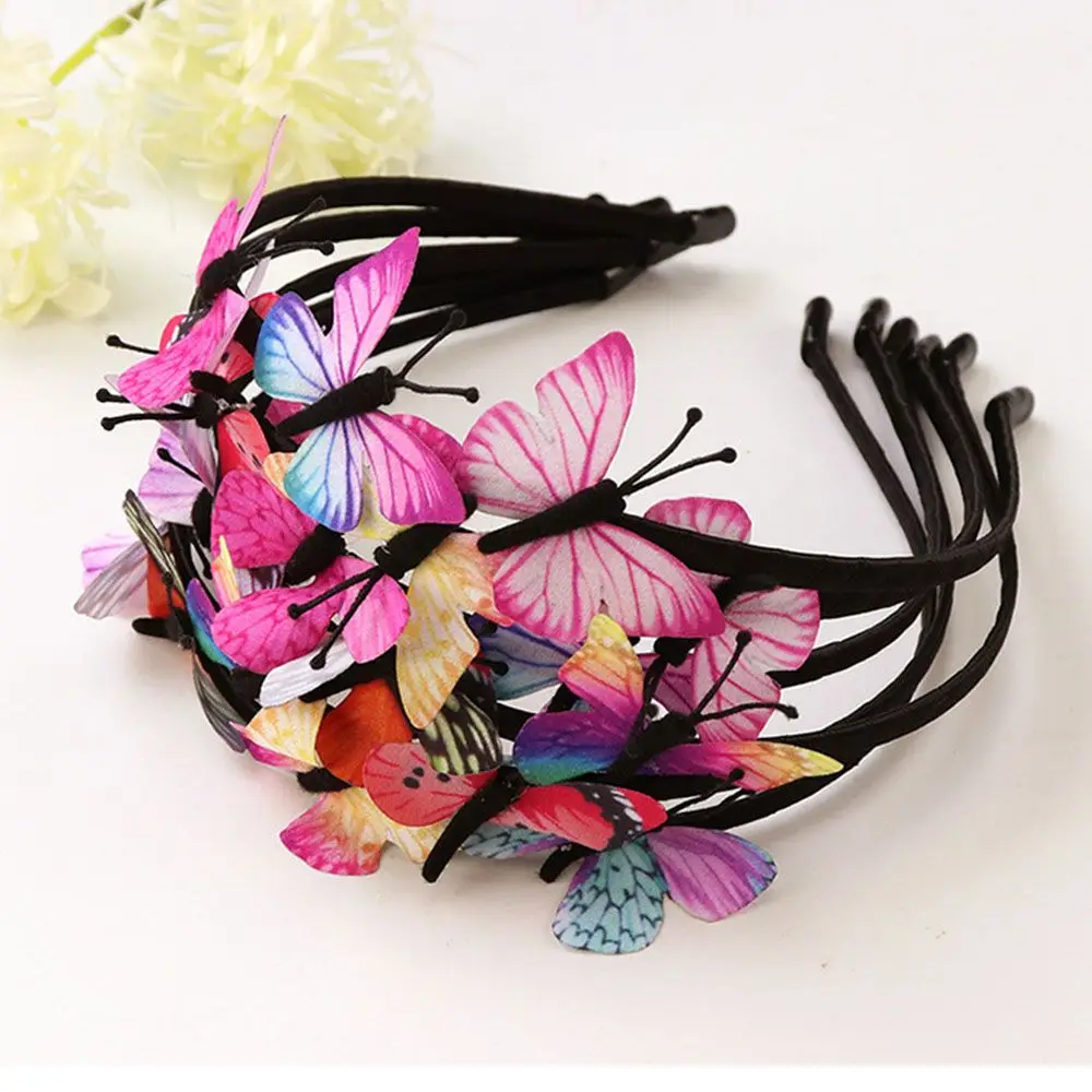 Butterfly  Kids  Princess  Girls  Hair Accessories Headwear Hairband