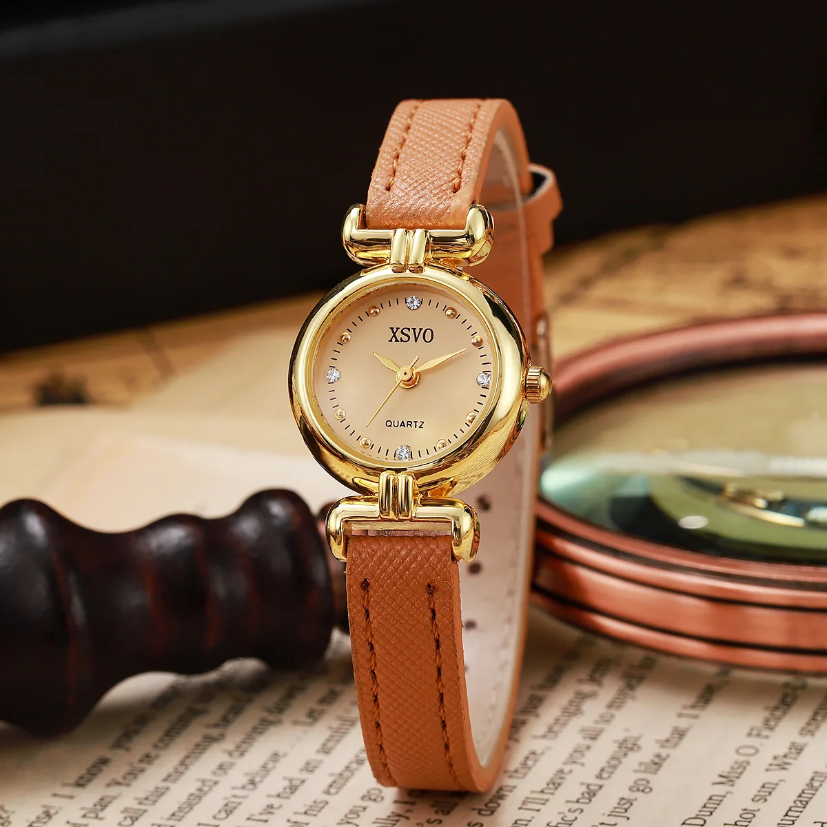 

Женские модные часы 2026: Новые, маленькие, простые, с бриллиантами, кварцевые, деловые, белые, кожаные, женские наручные часы для платья, подарок